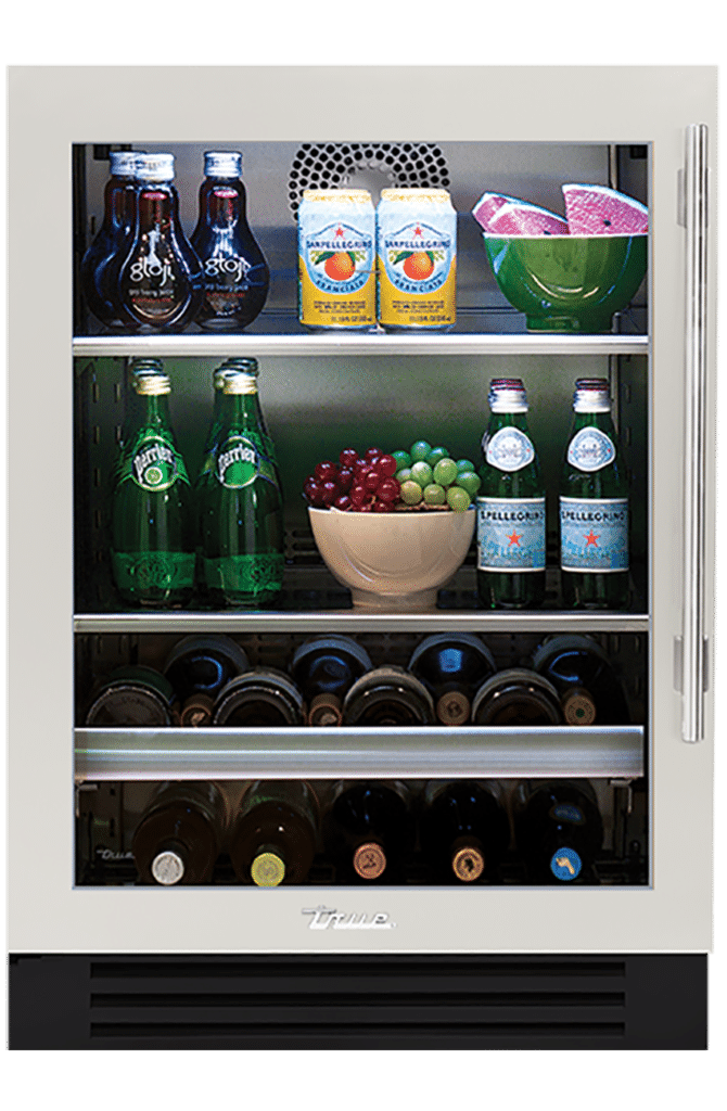 24" Undercounter Beverage Center in Antique White