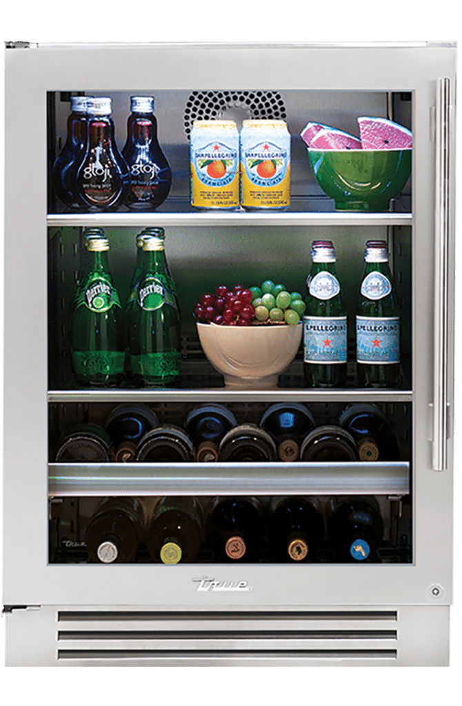 24" Undercounter Beverage Center in Stainless