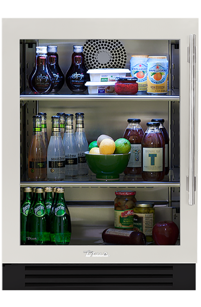 24" Undercounter Refrigerator in Antique White