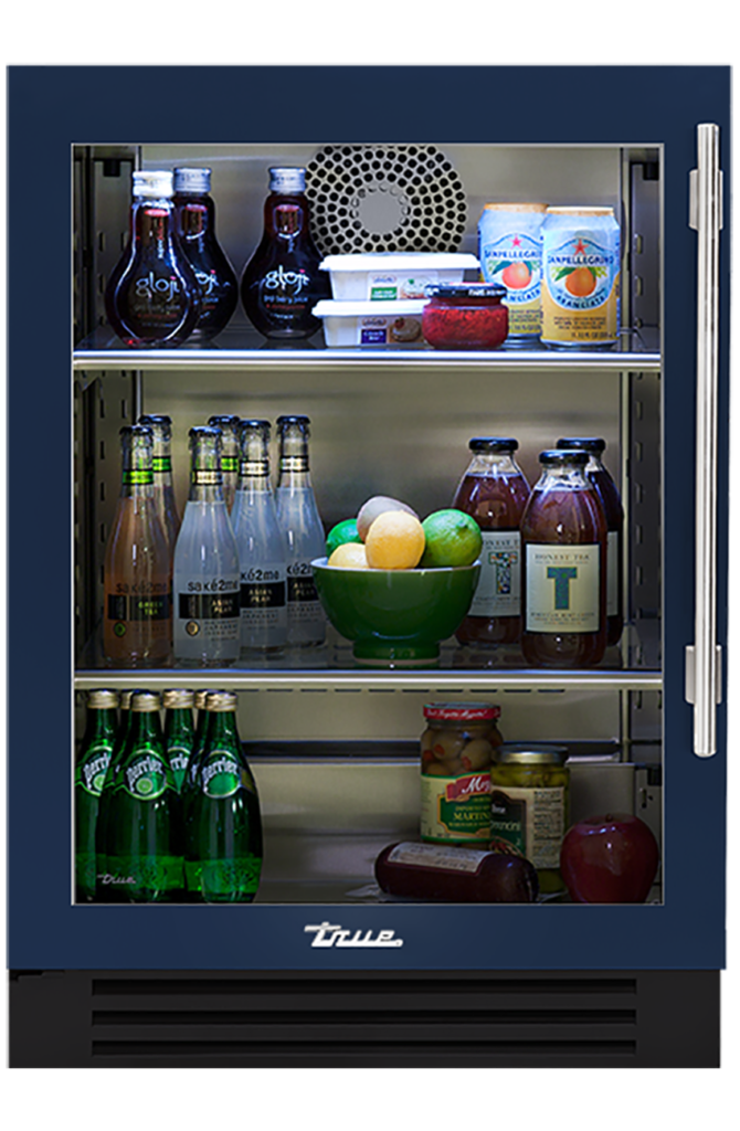 24" Undercounter Refrigerator in Cobalt