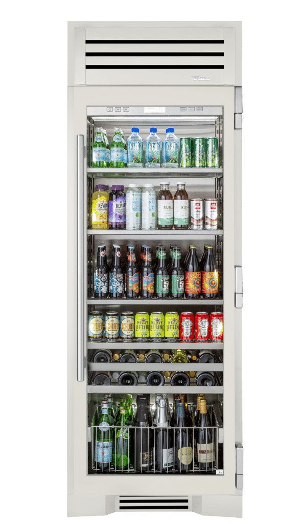 30" Beverage Center in Antique White