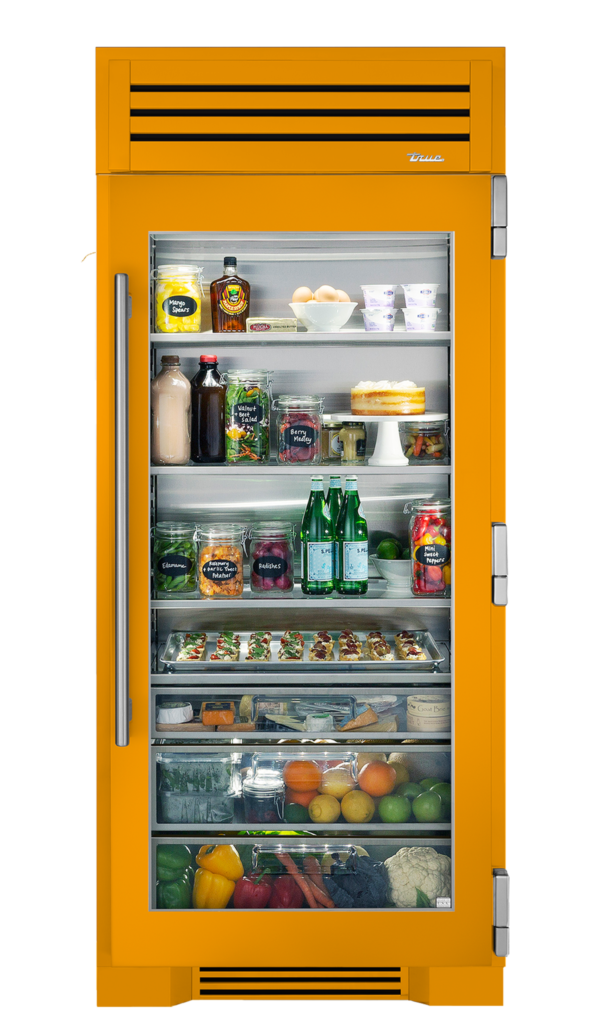 36" Refrigerator Column in Saffron