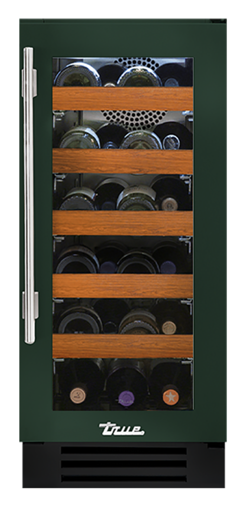 15" Undercounter Wine Cabinet in Emerald