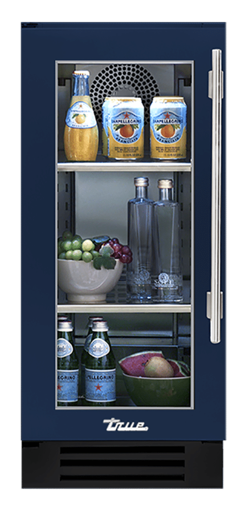 15" Undercounter Beverage Center in Cobalt