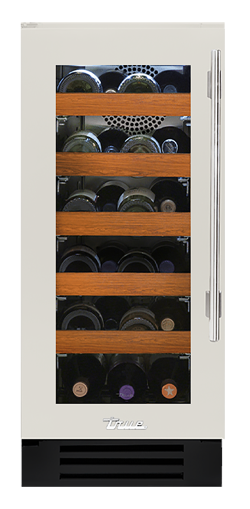 15" Undercounter Wine Cabinet in Antique White