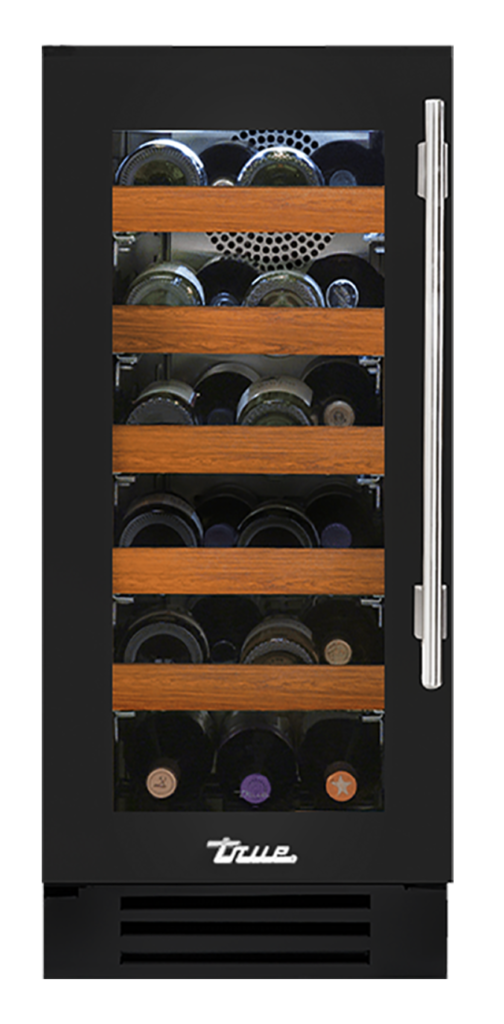 15" Undercounter Wine Cabinet in Gloss Black