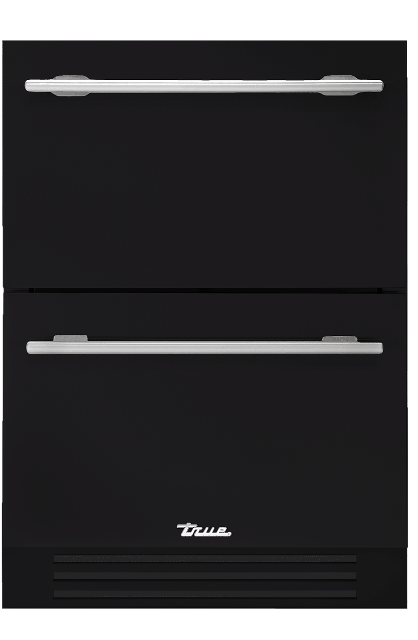 24″ Undercounter Refrigerator Drawer Solid Stainless True Residential