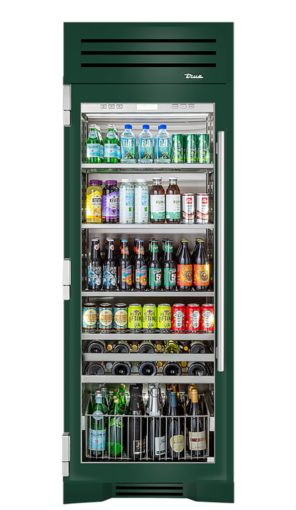 30" Beverage Center in Emerald