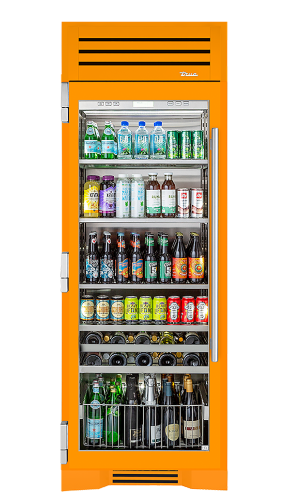 30" Beverage Center in Saffron