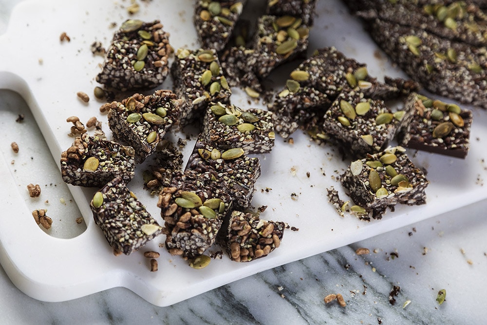 Crisp Sea Salt Chocolate + Heart Healthy Seeds